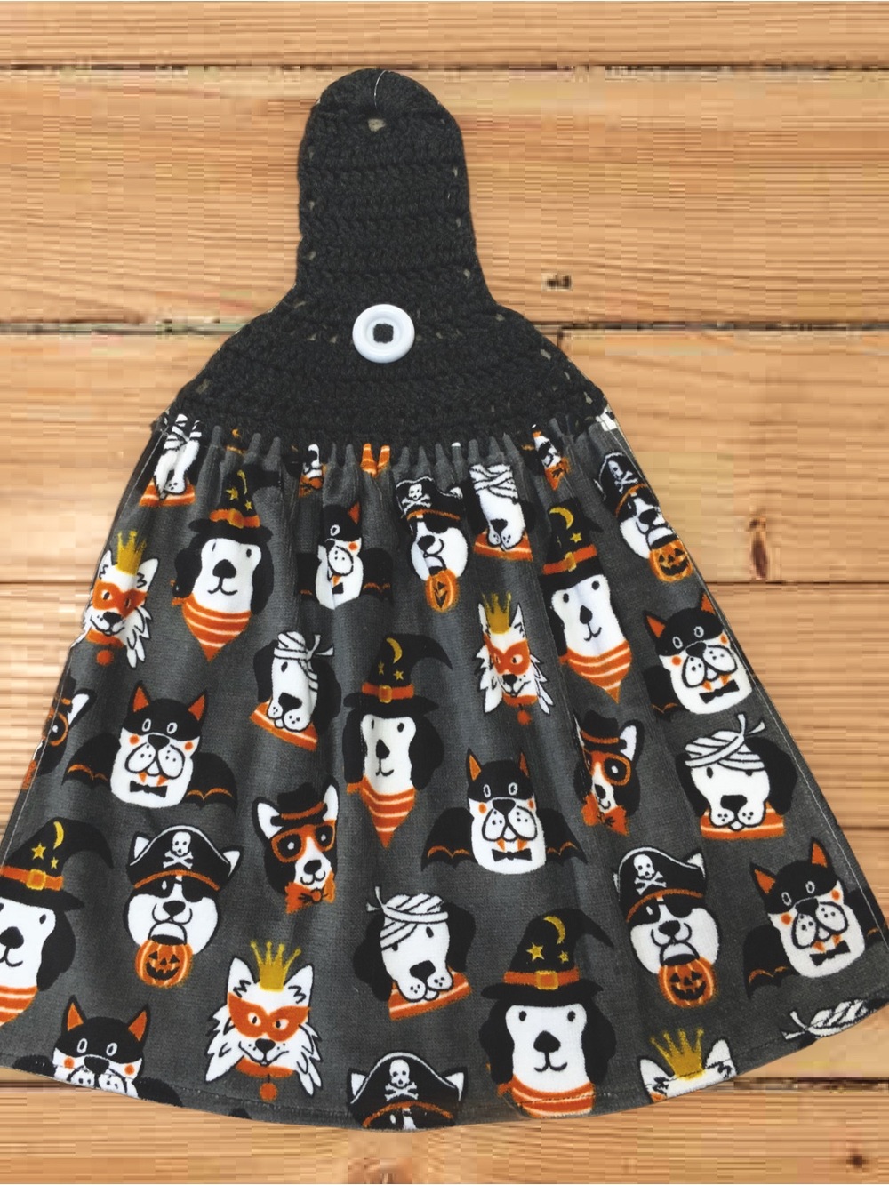 Halloween Puppy Hanging Kitchen Towel